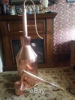 Sale Copper Moonshine Still With Reflux Top and Condensing Can Thump Keg