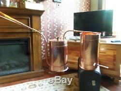 Sale Copper Moonshine Still With Reflux Top and Condensing Can Thump Keg