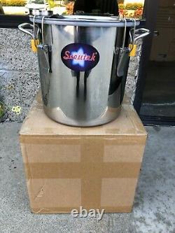 Seeutek Moonshine Still 3 Gal 12L Water Alcohol Distiller Spirits Kit Copper