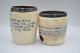 Signed Art Pottery Tumblers/vases Still Life With Woodpecker Quotes