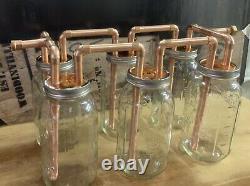 For Wide Mouth 1/2 Gallon Mason Jars With Fittings 3-3/4” Mason Jar Thumpers 