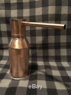 Small Copper Moonshine Pot Still And Thump Only. 1 Quart Size And Really Works