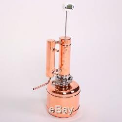 Small copper moonshine still Home distillation Whiskey still 0,5 gal