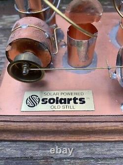 Solarts solar powered kinetic art forms old moonshine still Works Great