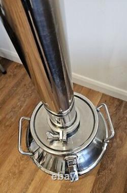 Stainless Steel Columnl Still 8 Gal/30 Ltr Moonshine Distilling Homebrew Alcohol