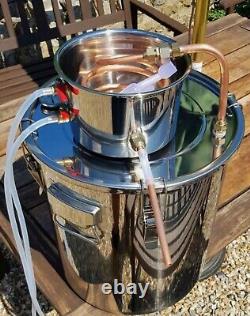 Still for distillation, home brew Stainless Steel, top quality 3 gallon still