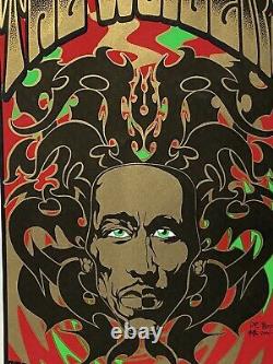 The Wailers & Special Guest Moonshine Still Concert Poster 155/225 Wood Thief
