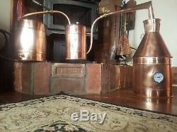 Three Gallon Copper Moonshine Still With Thumper and Condensing Can by Walnutcreek