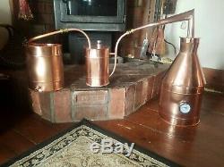 Three Gallon Copper Moonshine Still With Thumper and Condensing Can by Walnutcreek