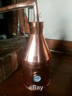 Three Gallon Copper Moonshine Still With Thumper and Condensing Can by Walnutcreek