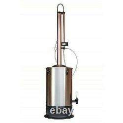 Turbo 500 Still Kit with Copper Reflux Condenser Moonshine Spirits Vodka