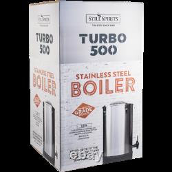 Turbo 500 Still Kit with Copper Reflux Condenser Moonshine Spirits Vodka