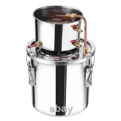 Uimoso 3 Gal Stainless Steel Alcohol Distiller Kit for Water and Brewing