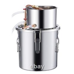 Uimoso 3 Gal Stainless Steel Alcohol Distiller Kit for Water and Brewing