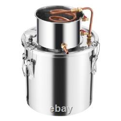 Uimoso Moonshine Still 5 Gal Water Alcohol Distiller Brewing Kit Stainless Steel