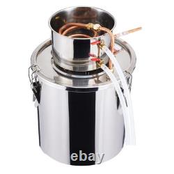 Uimoso Moonshine Still 5 Gal Water Alcohol Distiller Brewing Kit Stainless Steel