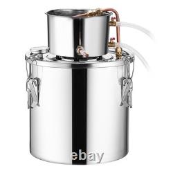 Uimoso Moonshine Still 5 Gal Water Alcohol Distiller Brewing Kit Stainless Steel