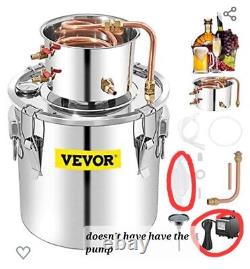 VEVOR 3/5/8/13.2 Gal Moonshine Still Water Wine Alcohol Distiller Brewing Kit