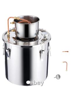 VEVOR 8.5 UK Gal Home Use Moonshine Still Stainless Steel Distiller