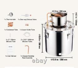 VEVOR 8.5 UK Gal Home Use Moonshine Still Stainless Steel Distiller