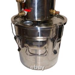 VEVOR Alcohol Distiller 12L 3Gal Moonshine Still Beer Wine Spirits Brewing Kit
