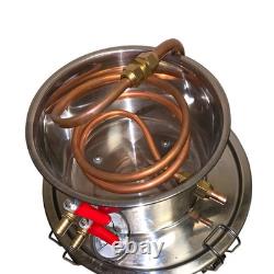 VEVOR Alcohol Distiller 12L 3Gal Moonshine Still Beer Wine Spirits Brewing Kit