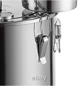 VEVOR Alcohol Still 9.6 Gal 38 L Distiller Kit w Copper Tubing, Circulating Pump