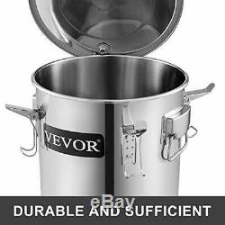 VEVOR Moonshine Still 5 Gal 21L Stainless Steel Water Alcohol Distiller Copper T