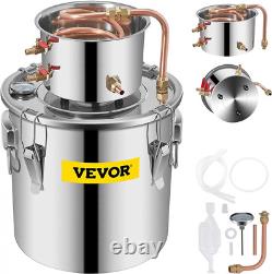 VEVOR Moonshine Still Distiller 3Gal 12L Stainless Steel Water 3GA /12L