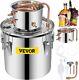 Vevor Moonshine Still Distiller 5gal 21l 2pot Stainless Steel Distillation Pot