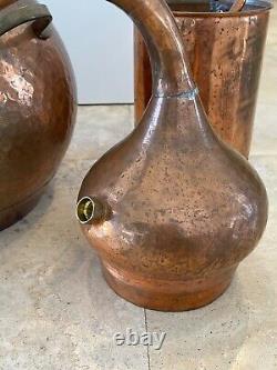 Vintage Collectible Copper Moonshine Still Brewing