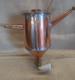 Vintage Copper & Brass Distilling Still Reservoir With Porcelain Valve, Wall Mount