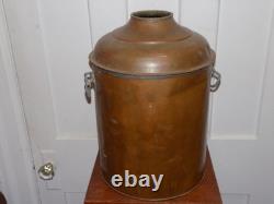 Vintage Copper Moonshine Pot with Handle