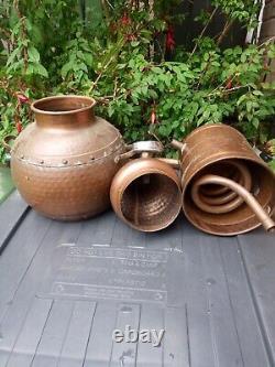 Vintage Copper Moonshine Still