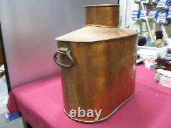 Vintage Copper Moonshine Still Antique Container with handles and spigot hole