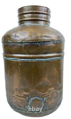Vintage Copper Moonshine Still Distillery 2 Piece with Spout Barware Mancave