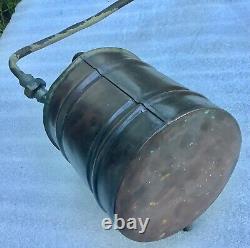 Vintage Copper Moonshine Still Gallon Size As Is Whiskey Alcohol Steampunk