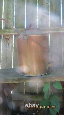 Vintage Copper Moonshine Still JUG