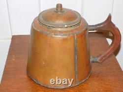 Vintage Copper Moonshine Still Part with Screw on Top