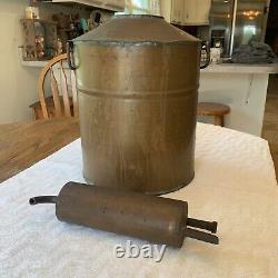 Vintage Copper Moonshine Still Parts