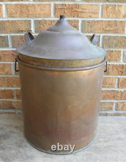 Vintage Copper Moonshine Still / Pot / Boiler, 5 Gallon (READ)