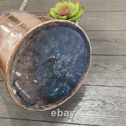 Vintage Copper Moonshine Still Pot Boiler with Threaded Top 3 gal / 12 liter