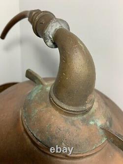 Vintage Copper Moonshine Still Pot Mash Boiler Distiller Man Cave Bar Decor OLD