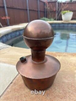 Vintage Copper Moonshine Whiskey Still Rare