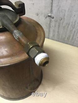 Vintage Copper Moonshine Whisky Still. Five Gallon Screw Clamp. Good Condition