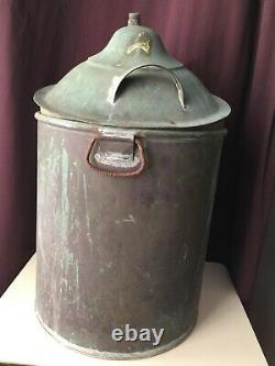 Vintage Copper Still Pot Moonshine Mash Boiler 13 Distilling Whiskey Brewing