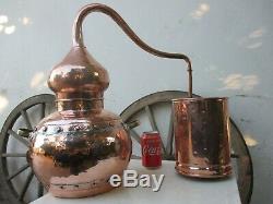 Vintage Distillery Alambicco Alembic Still Moonshine & Whiskey Copper 10 Litres