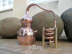 Vintage Distillery Alambicco Alembic Still Moonshine & Whiskey Copper 3 Litres