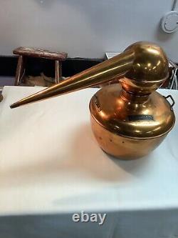 Vintage E. H. Sargent & Co Copper Moonshine Boiler Still Distiller Whiskey Pot