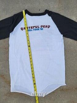 Vintage Greatful Dead 1982 Fall Tour Raglan Vintage Band Tee Original from Tour